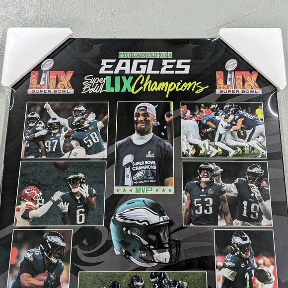 Philadelphia Eagles 2025 Super Bowl LIX Championship (PosterPlak - 16x20") *NEW* - Picture 4 of 6